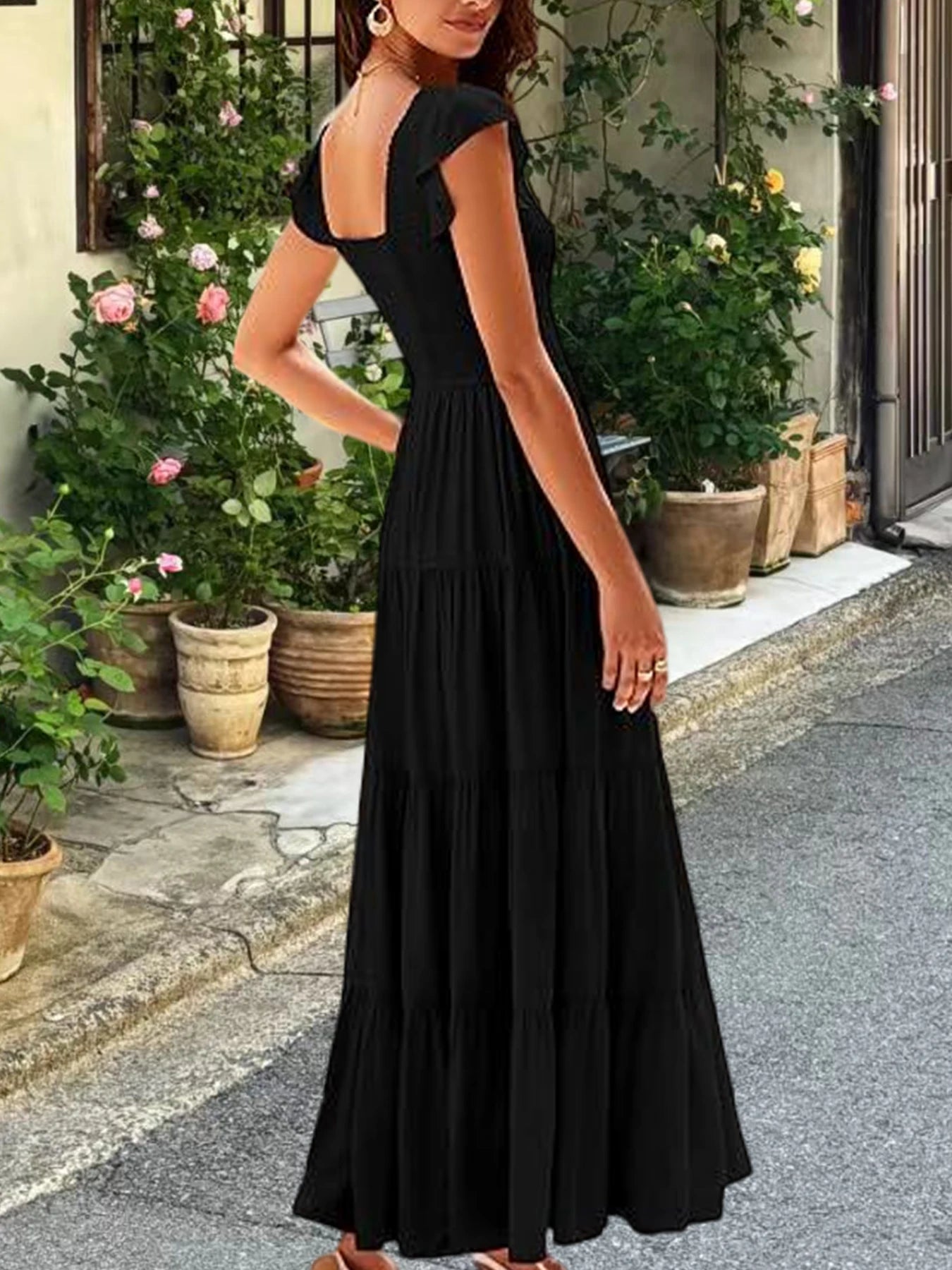 2026 Summer New European and American Women's Fashion Asymmetric Skirt Dress