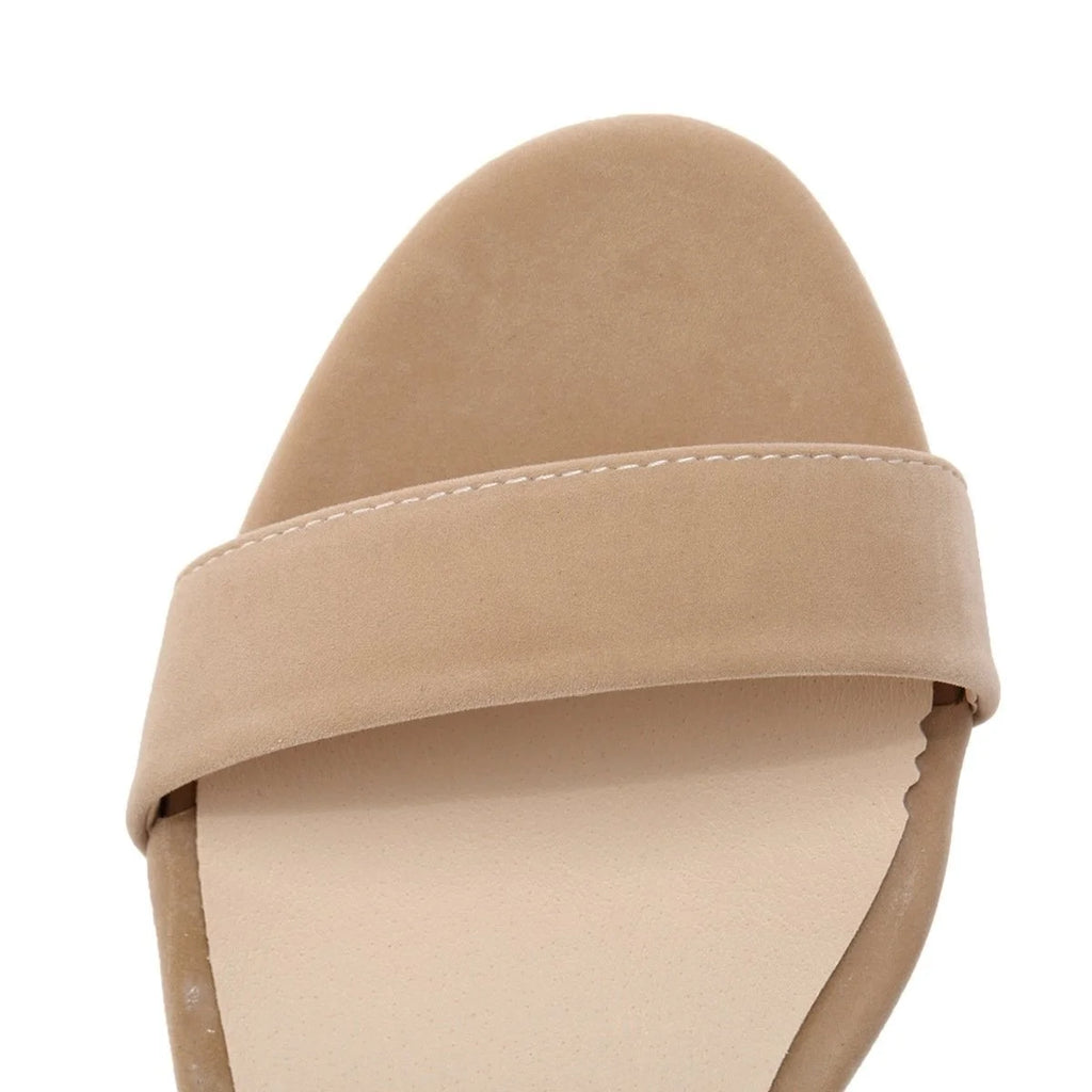 Women Sandals Summer Low Heel Ankle Strap